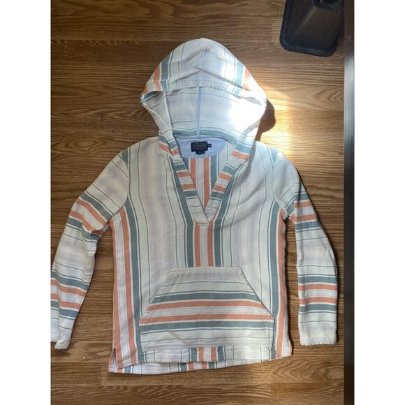 Pendleton Surf Stripe Hooded Pullover Sweatshirt- XS Women - Picture 1 of 3